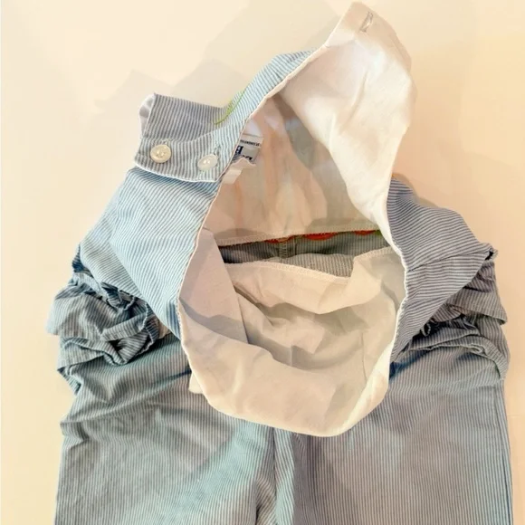 The Bailey Boys 9M Pumpkin Romper - Picture 6 of 10